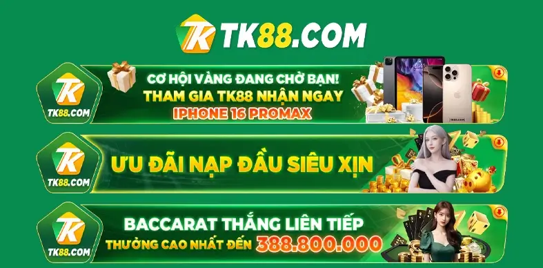 Khuyến Mãi HOT Tại Casino Tk88